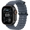 Apple Watch Ultra 3 GPS + Cellular, 49mm Black Titanium Case with Anchor Blue Ocean Band Apple Watch Ultra 3 GPS + Cellular, 49mm Black Titanium Case with Anchor Blue Ocean Band
